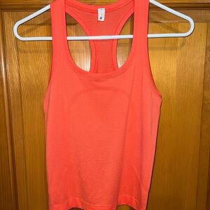 Lululemon Racerback Tank Top in Pale Raspberry